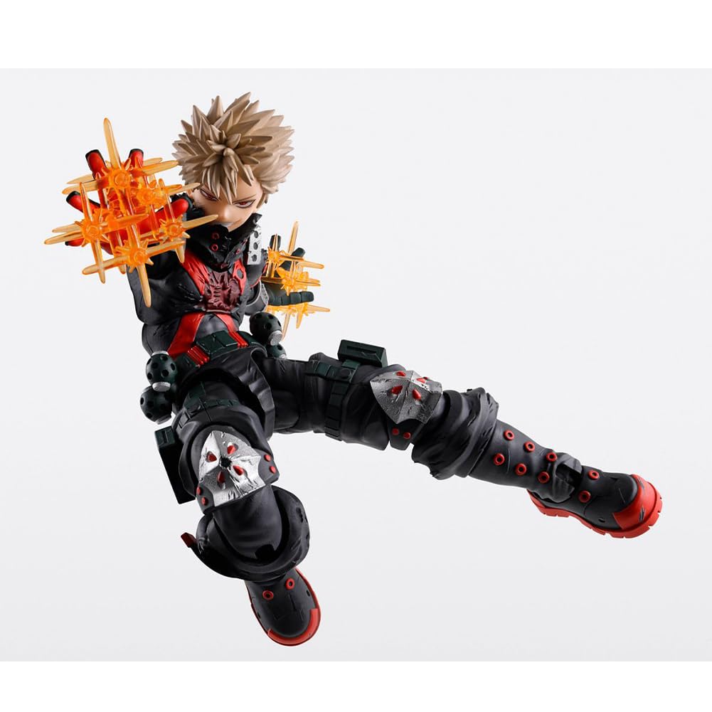 MHA Bakugou Katsuki Figura Anime PVC Modello Battle Pose Modello 14cm