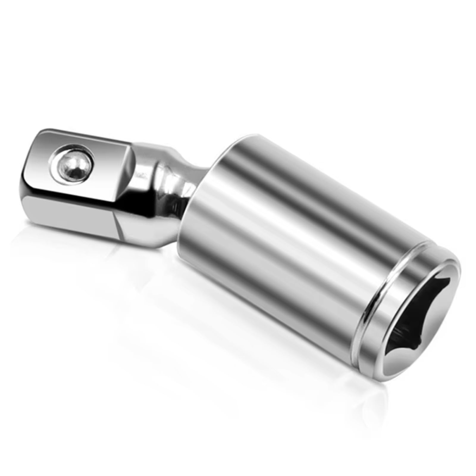 Adaptador Enchufe Giratorio Convertidor Unidad Junta En U Cuadrada Herramienta Repuesto Reparación Extracción Cabezal 1/4 3/8 1/2 Bujía Giratoria Flexible