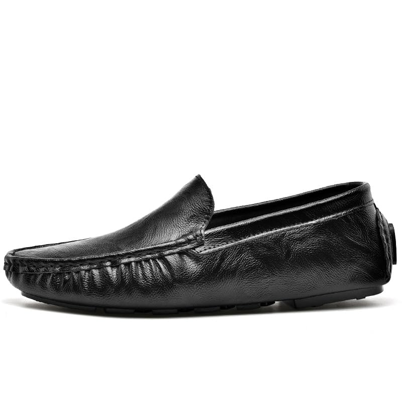 Mens Loafers Driving Penny Loafers Moccasins Shoes PU Leather Comfortable Resistant Anti-Slip Classic Slip On3