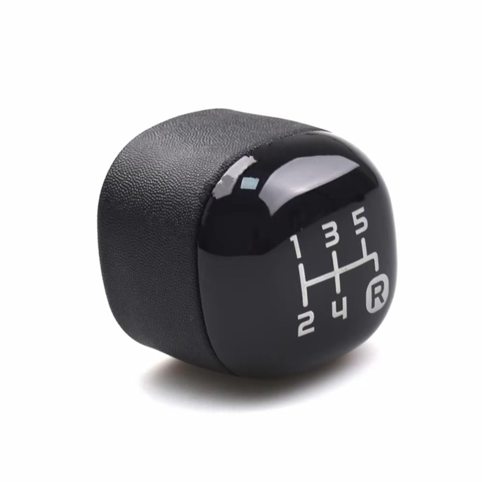 QTSAVXDD Gear Shift Knob Head Compatible with Fiat for Panda 2012 Manual Transmission Handle Car Gear Shift Knob Lever Change Gearbox Shifter Accessories Repair Parts