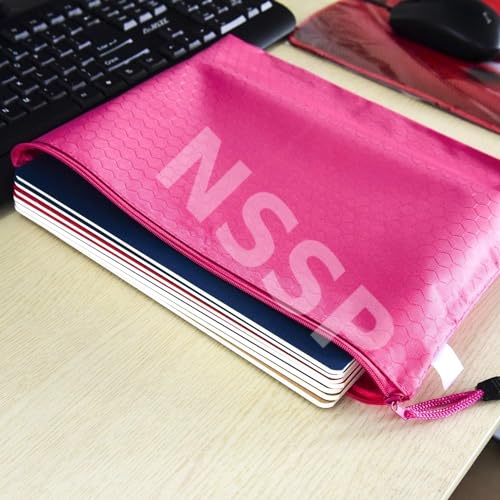 Image of Large Size Document Zip Bag /Pouch Multicolour (5, A4)