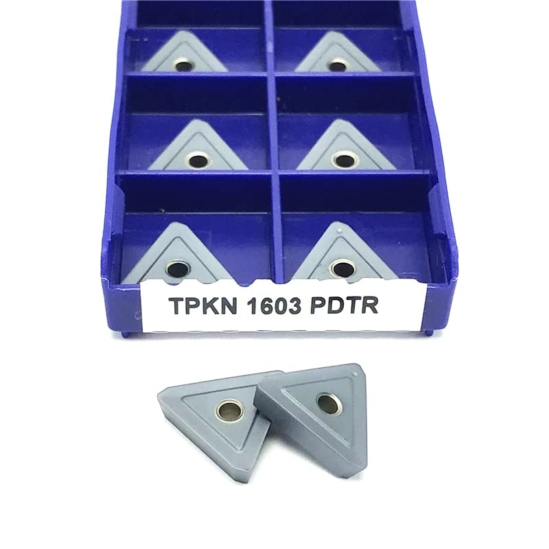 10 piezas TPKR1603/TPKN1603 LT30 insertos de carburo CNC miniatura 4