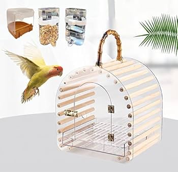 Amazon | 鳥 キャリーケージ 鳥かご キャリーバッグ ケージ