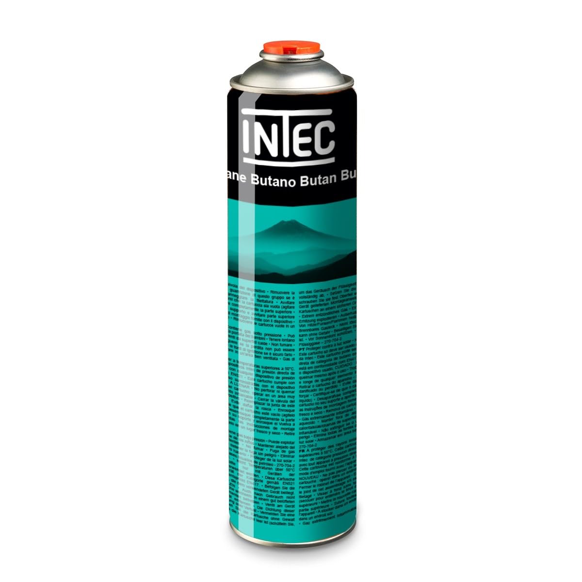 Intec – Desherbador térmico Quema Hierbas Brule Hierbes Encendido piezo Adaptador multicartuchos + 4 cartuchos 330 gr
