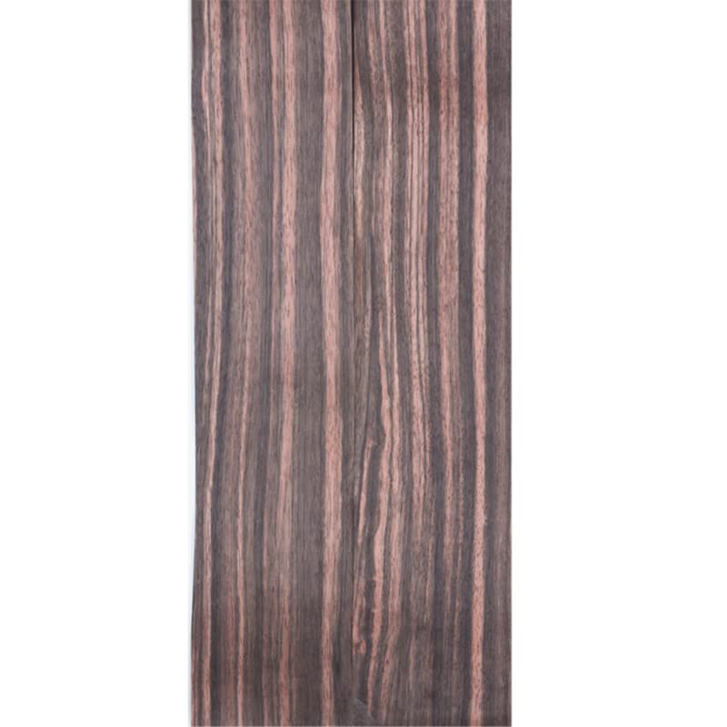 MNUPL 1 Rollo de Chapa de Madera de ébano Natural, Madera Fina, sólida, Hecha a Mano, Bricolaje, Altavoz, Suelo de Guitarra, Muebles, Piel, 220 * 20cm