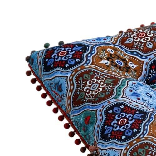 Coussins de chaise cuisine 40x40 cm doux épais style boho bohème chic