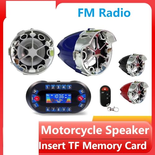 Parlante Amplificador para Manillar de Moto PSUYHG miniatura 2