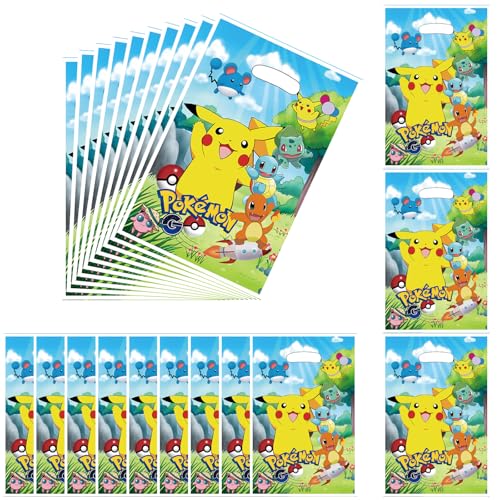 TSHWGQU 30 PCS Cartoon Themed Party Gift Bags Party Supplies for Kids Cute Cartoon Themed Party Birthday Decoration Gift Bags Suitable for Girls or Boys