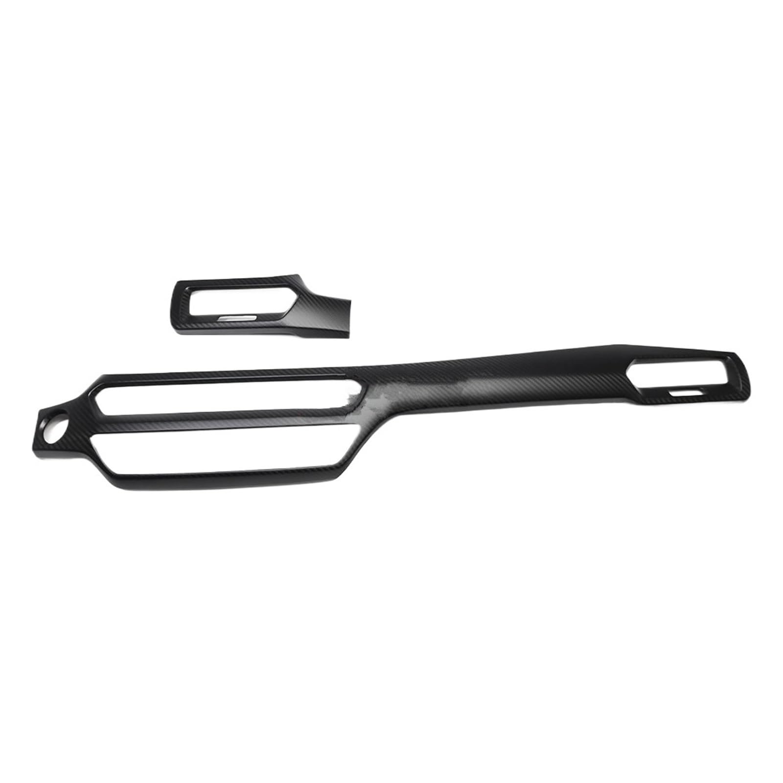 Interior Trim for for Integra for Type S Hatchback 2023-2025 Interior Central Console Dashboard Panel Cover Trim Accessories 2piece Cover Trim Sticker(Matte Carbon)