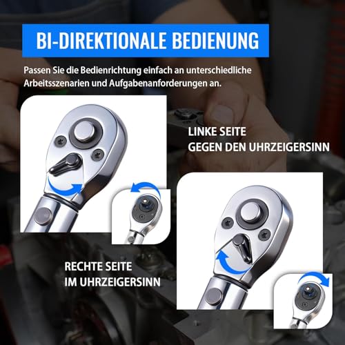 Outils d'entretien cycliste à cliquet 1/4 de haute précision