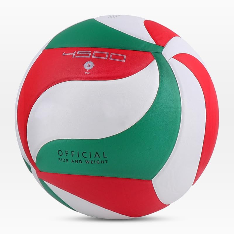 Image of Soft Rubber Lightweight Volleyball for Indoor Training Game Competition, Gym, Outdoor Beach Play, Gift for Kids,Fit for Beginner, Teenager, Adult, 1pcs