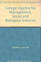 College Algebra for Management, Social and Biological Sciences 0697216705 Book Cover