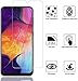 3 Pack LϟK Screen Protector Compatible for Samsung Galaxy A50 A30, Tempered-Glass 9H Hardness, Case Friendly, Installation Tray - Gray