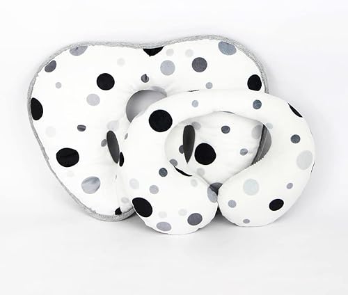 Miniatura 3 de KAKIBLIN Almohada para el cuello del bebé, almohada de cabeza de bebé, almohada de apoyo para bebé, almohada de viaje para bebé, almohada de apoyo