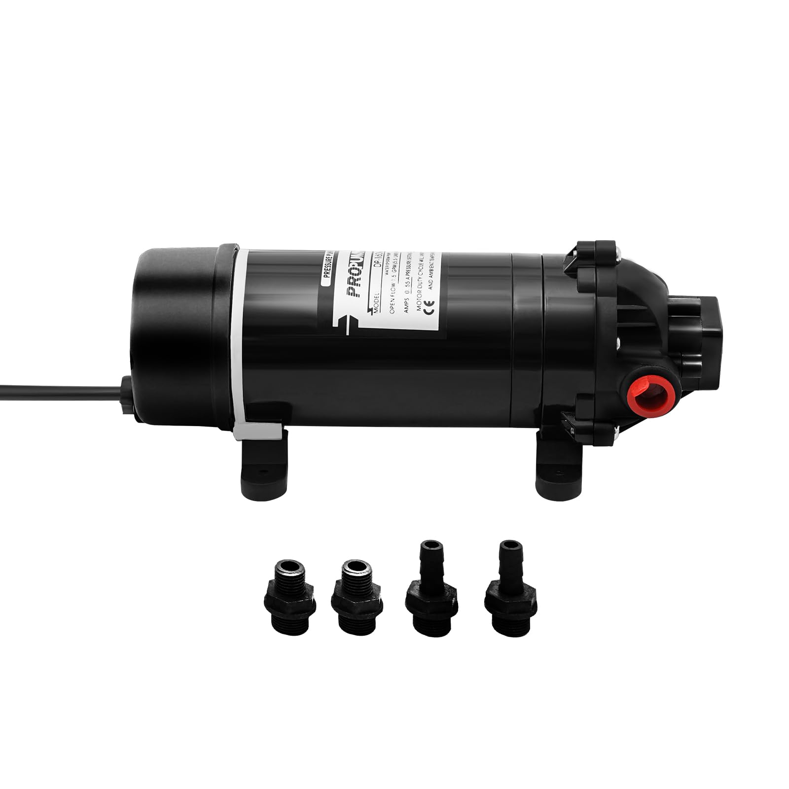 Membraanpomp (drinkwaterpomp), 230V, 12.5 L/min, uitschakeldruk 2.4 bar