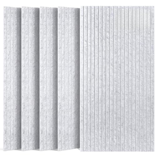 Image of SODOCT 12 Pack Large Acoustic Panels, 47.2 inch X 23.6 inch X 0.4 inch Sound Proof Panels for Walls, High Density Sound Absorbing Panels for Home Studio & Office, Gray