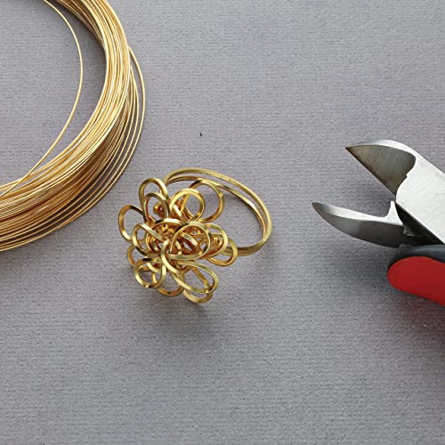 The Beadsmith BWG10G Professional German Jewelry Wire–1.0Mm Diameter,18 Gauge,4Meter Coil–24K Gold Plated–Beading Wire Used To Jewelry Making thumb #5