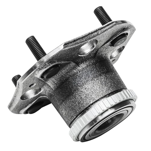 Image of Detroit Axle - 2.5L Rear 2pc Wheel Bearing Hubs for 95-98 Acura TL, 2 Wheel Bearing and Hubs Assembly 1995 1996 1997 1998 Replacement
