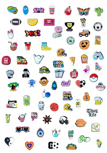 Image of Random Design /Style Shoe Decoration Charms for Clog shoes for Unisex-Adult and kids