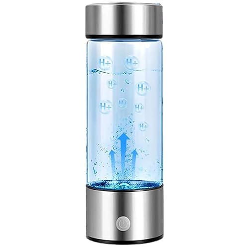 Miniatura 1 de Botella de agua de hidrógeno de 14 onzas 2024 nueva máquina ionizadora de agua de hidrógeno portátil, generador de agua de hidrógeno, taza de salud