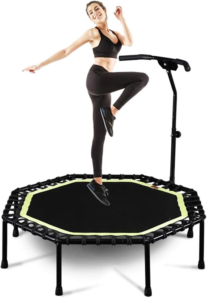 trampolino fitness con bar
