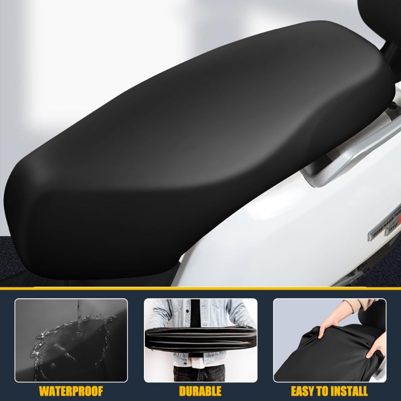 Funda asiento moto universal y protector de cojín para scooters 3