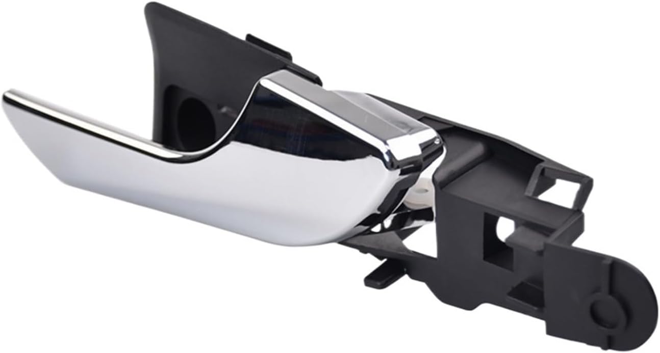 Grab Handles Front Left Right Side Car Interior Door Handle Fit for Alfa 156092167 156092165 Internal Handle 156092161 156092157 Universal(Bright Silver RR)