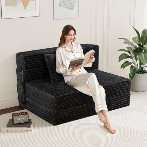 GEMBED Folding Sofa Bed Twin - 4 in 1 Convertible Foldable Sleepe...
