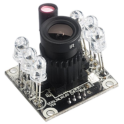 Spinel 2MP Full HD USB Camera Module Infrared OV2710 with 3.6mm Lens FOV 90 Degree, Support 1920x1080@30fps, UVC Compliant, Support Most OS, Focus Adjustable, UC20MPD_L36