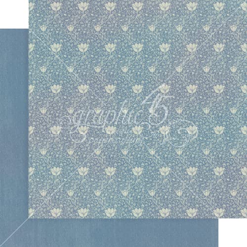 Graphic 45 Cottage Life Paper Prnt/Solid #TOP6