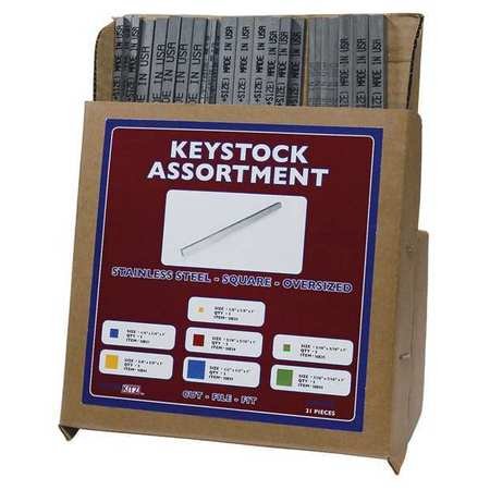 Key Stock Kit, 7 PC