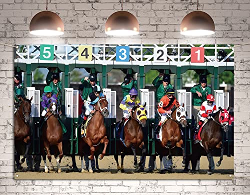 Fondo Fotográfico Kentucky Derby 110x180 cm Pudodo miniatura 1