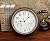 Rsobl 12 Inch Indoor Outdoor Wall Clock Waterproof with Temperature and Humidity Combo,Battery Operated Non Ticking Silent Clock Wall Decorative