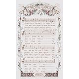 Bucilla Counted Cross Stitch Kit, 20 by 12-Inch, 42563 Amazing Grace