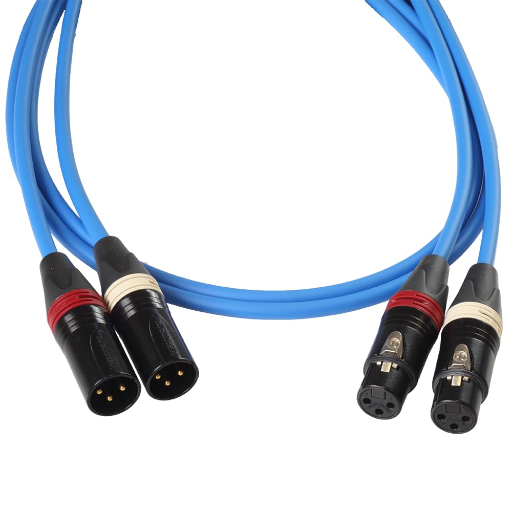 Amazon.com: BJC Star Quad XLR Cables, Canare L-4E6S with Neutrik
