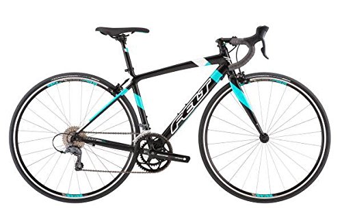 Felt Donna ZW100 Bici da Corsa, Donna, ZW100, glänzend Obsidian Graue Perle, 43 cm
