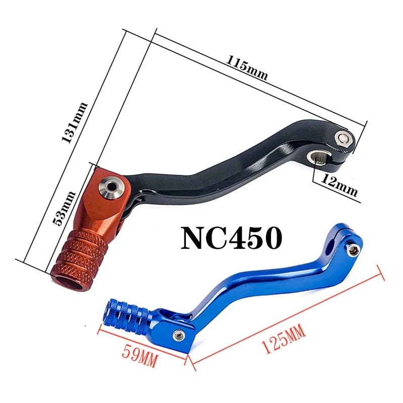 Kick démarrage moto bloqué ? Changez pour ce levier NC250 solide - 5