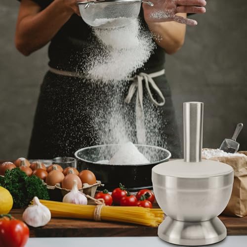 Machacador de ajo de acero inoxidable premium GALPADA para hogar 4