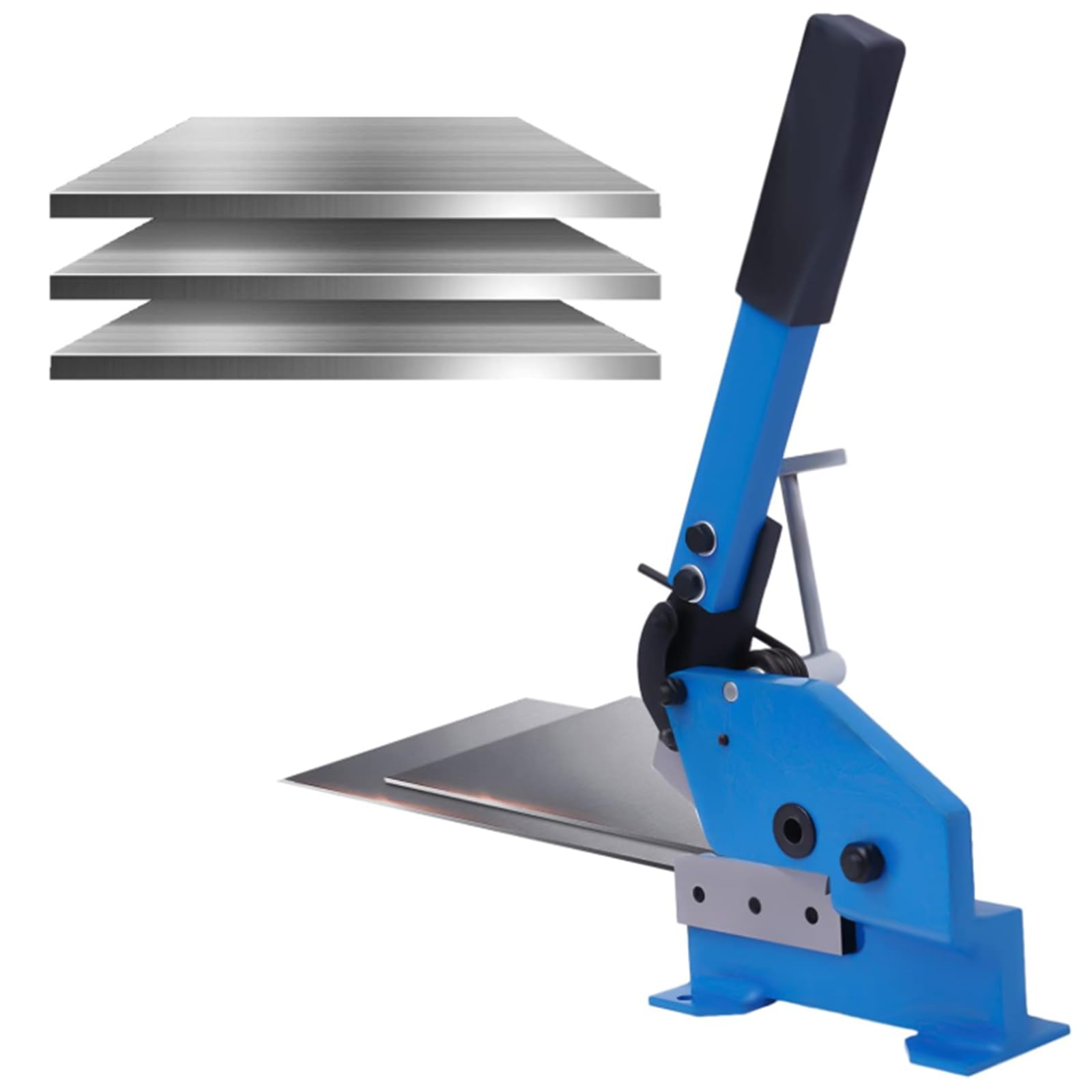 Máquina de corte manual para acero inoxidable, tira de acero, chapa metálica, Ind