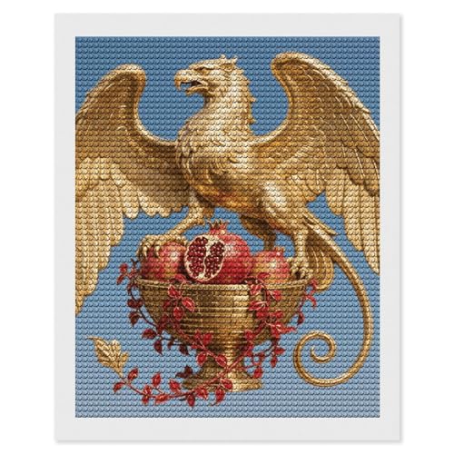 Kit peinture diamant 5D Griffin maccbn pour adultes activité broderie diamant strass ronds