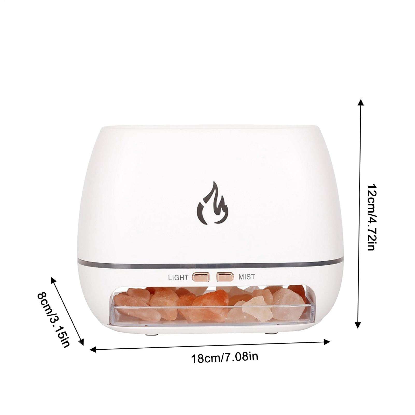 Diffusori ad ultrasuoni per aromaterapia a fredda per piccoli ambienti | Umidificatore a profumata d'illuminazione ambiente