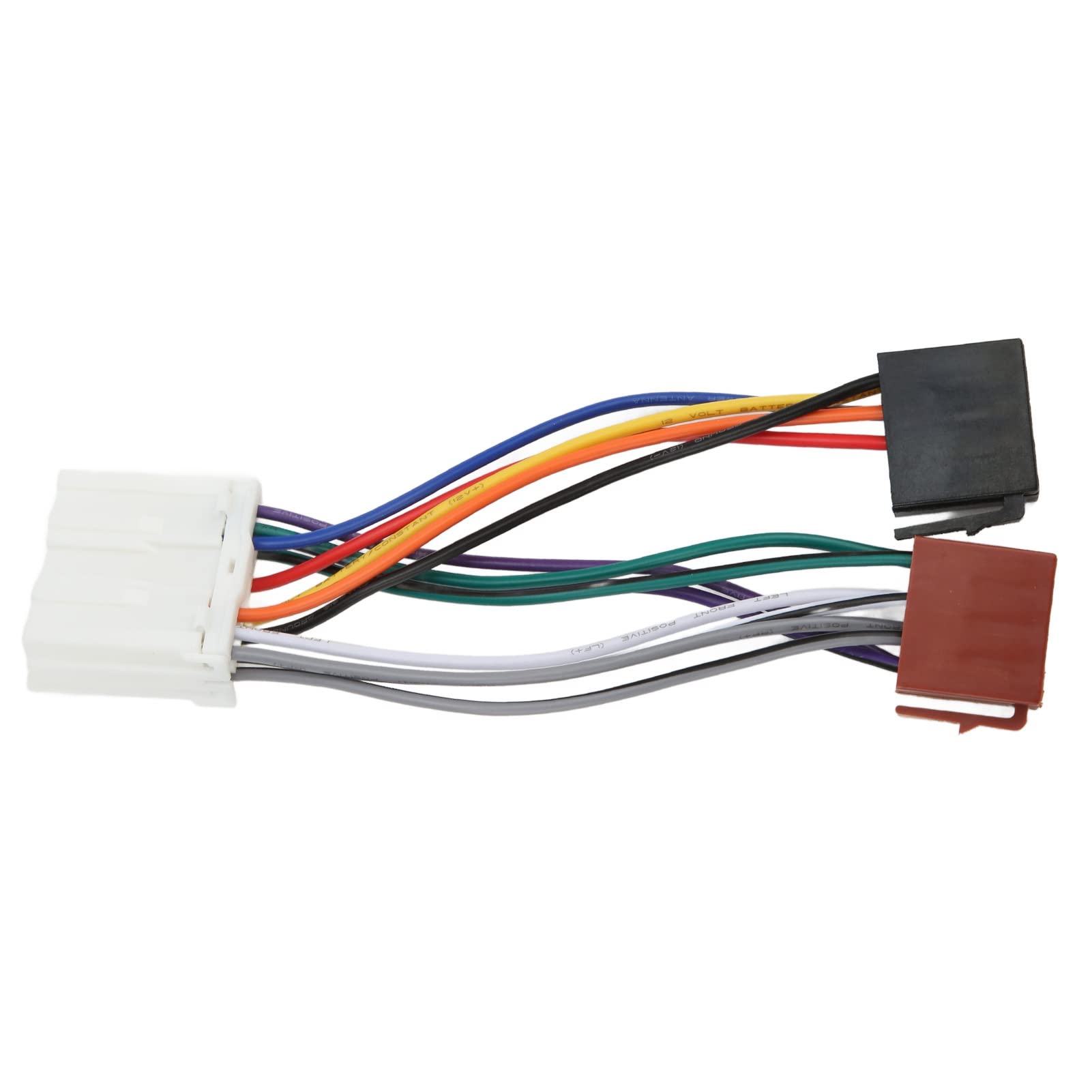 Okablowanie Odtwarzacza CD, Wiązka Przewodów Radiowych ISO Plastikowy Elastyczny Adapter do Odtwarzacza CD Zamiennik dla Lancer Pajero