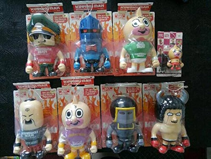 パンソンワークス　キン肉マン　ソフビフィギュア【まとめ売り】 キン肉マン パンソンワークス ソフビフィギュア 6体セット