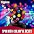 Playbees Rotating Disco Ball with LED Lights - Create a Dazzling Dance Atmosphere - Neon Birthday Party Vibes - Dance Party Supplies & Accessories - 11"