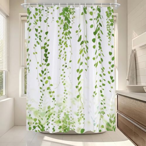 Rideau de douche imperméable en polyester pour éviter l'eau au sol - 5