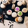 36 Stencil Per Biscotti E Torte - Modelli Floreali E Decorativi Per Dolci, Pittura E Artigianato - Foto 9