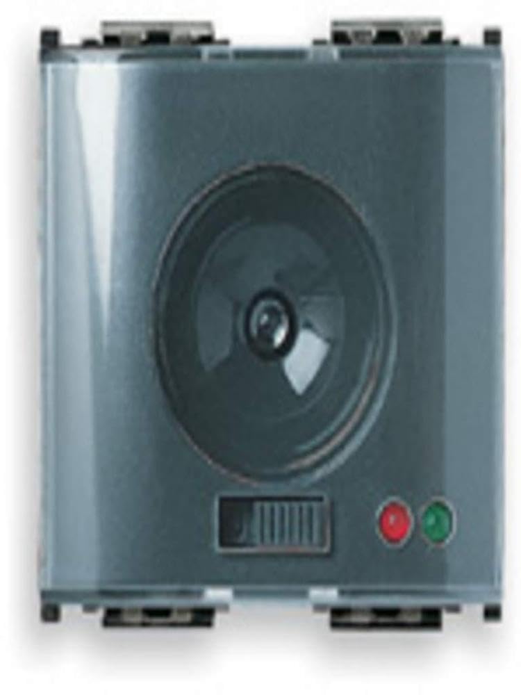 Vimar 16450 Idea Torcia elettronica portatile con LED, dispositivo automatico di emergenza, batteria ricaricabile e sostituibile