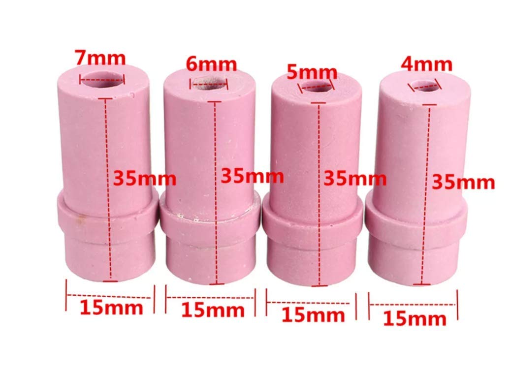 SUCAN 4/5/6 / 7mm Cerámico Boquilla De Chorro De Arena Reemplazo De Boquilla Para Pistola De Chorro De Arena (5mm)