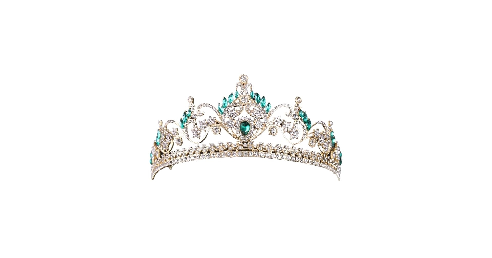 tiaraです Amazon.com : ZIFENGXUAN Ladies Crown Tiara for Women Costume