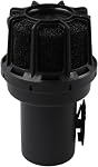 Diffuseur de silencieux 2-1/2 pouces CMXZVBE38660, Réduction du bruit de vapeur humide Air Diffuseur Aspirateur, pièces de rechange robustes compatibles avec les accessoires de Vac de boutique universelle